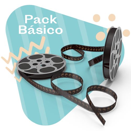 pack básico vídeo de producto y animación